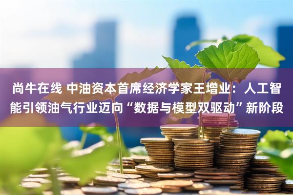 尚牛在线 中油资本首席经济学家王增业：人工智能引领油气行业迈向“数据与模型双驱动”新阶段