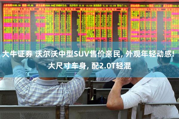 大牛证券 沃尔沃中型SUV售价亲民, 外观年轻动感! 大尺寸车身, 配2.0T轻混